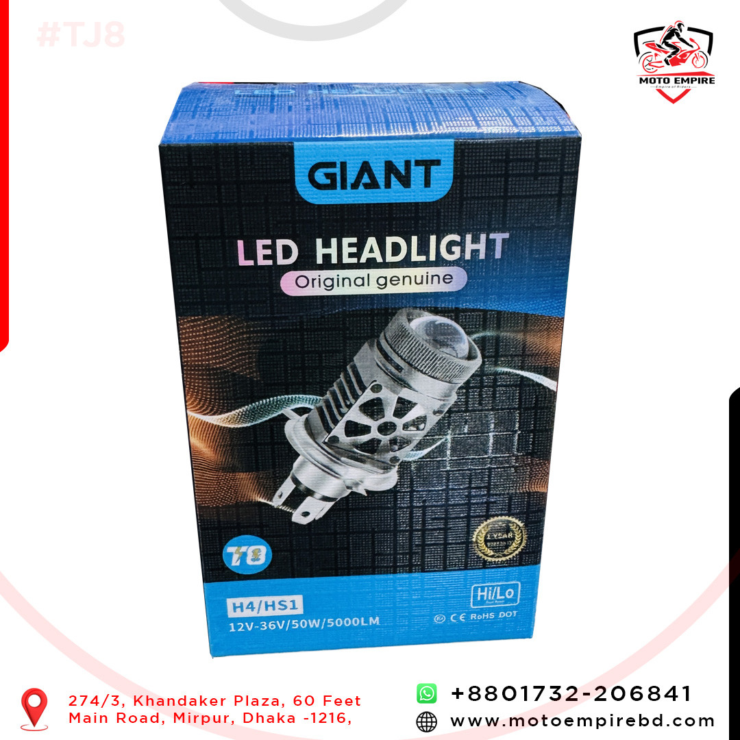 GIANT T8 LED Hedlight