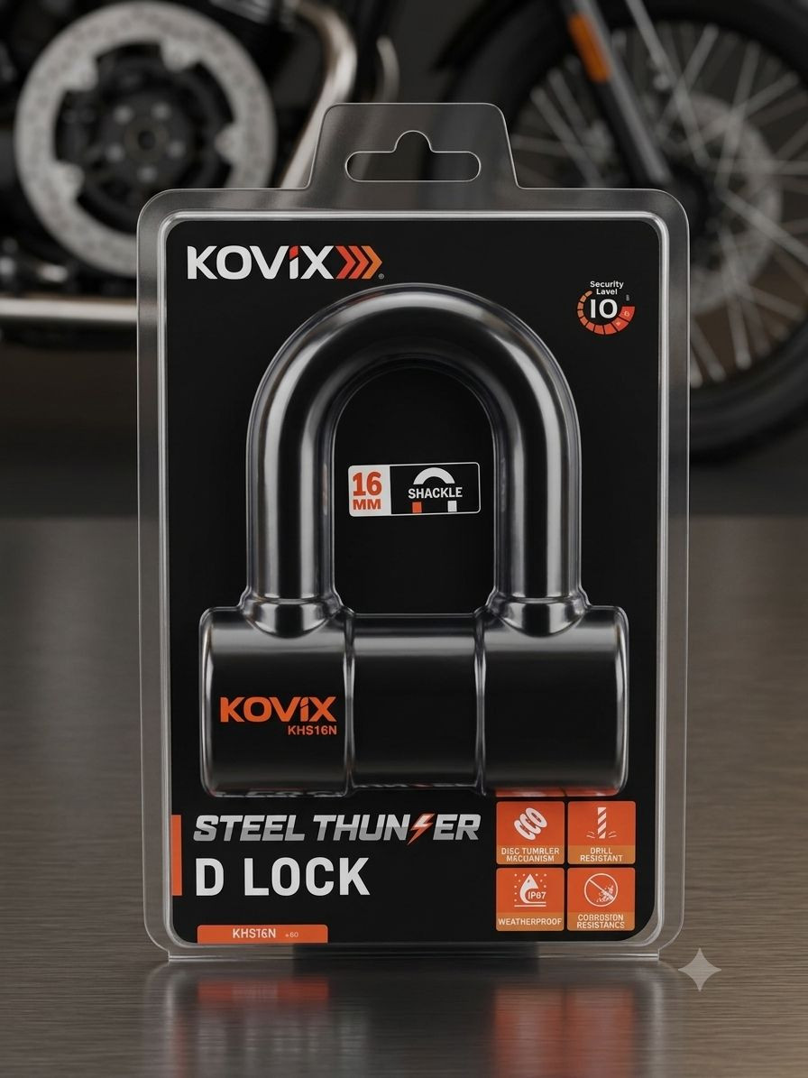 KOVIX KHS16N Steel Thunder D Lock -  16mm