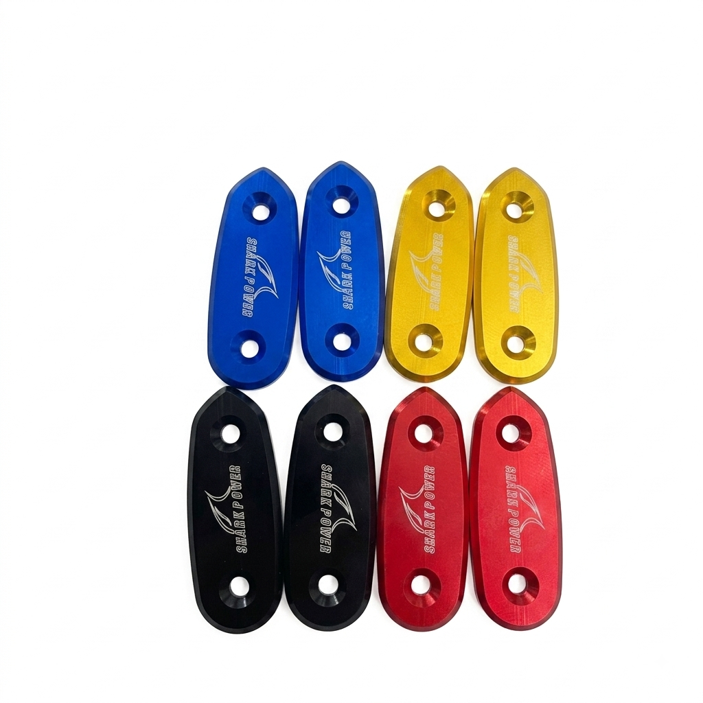 Shark Power CNC Mirror Clamp for Yamaha R15