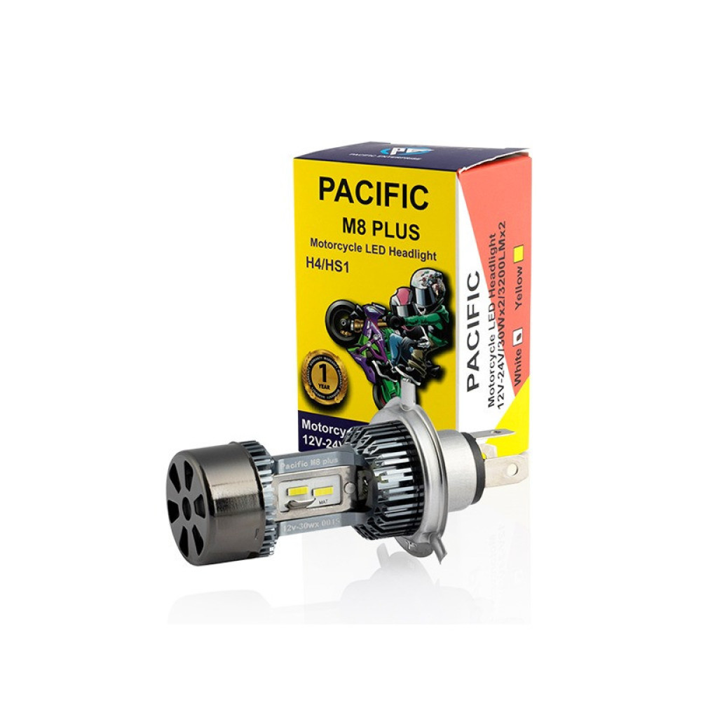 PACIFIC M8 PLUS H4 LED HEADLIGHT