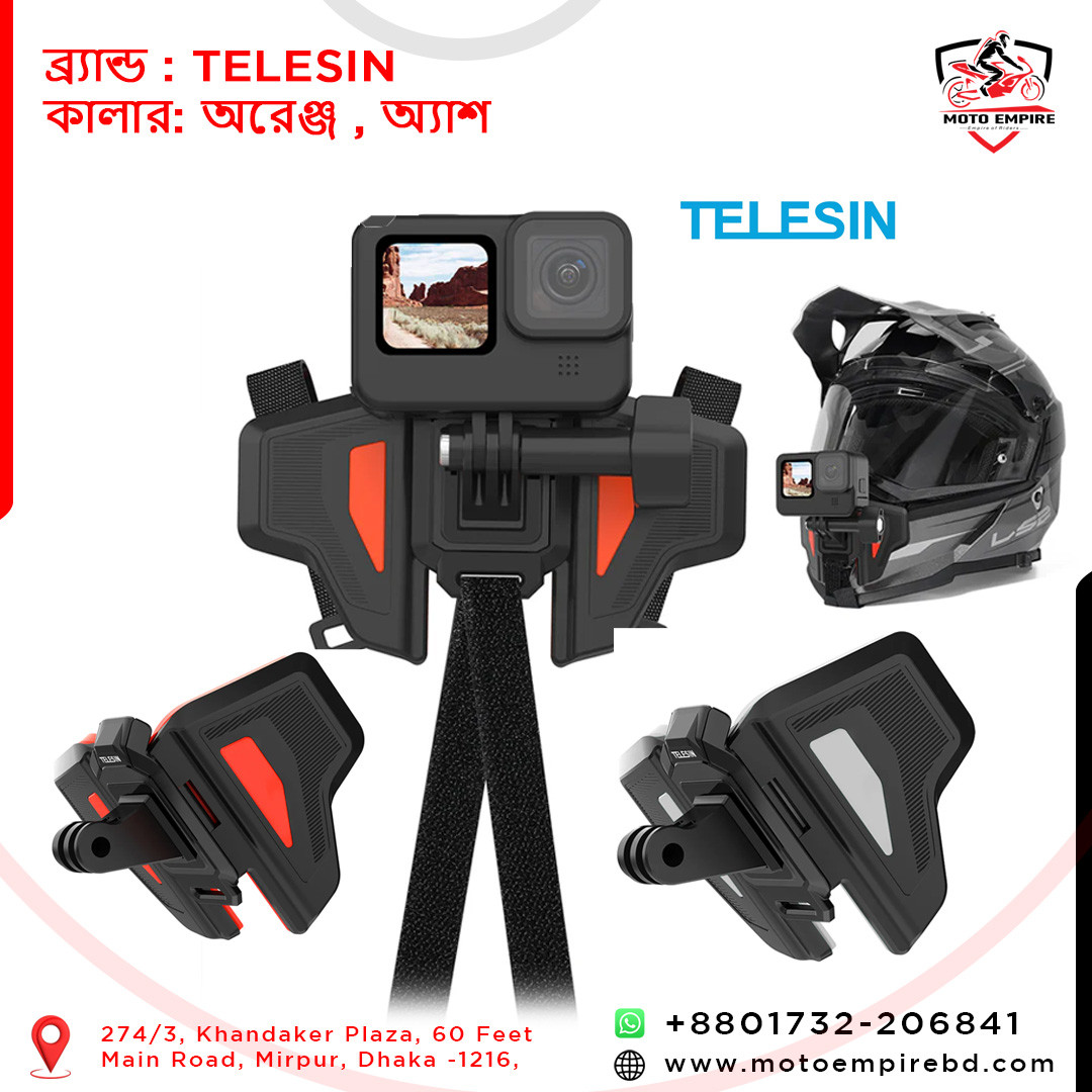 2nd Generation Helmet Mount For Action Camera/GoPro