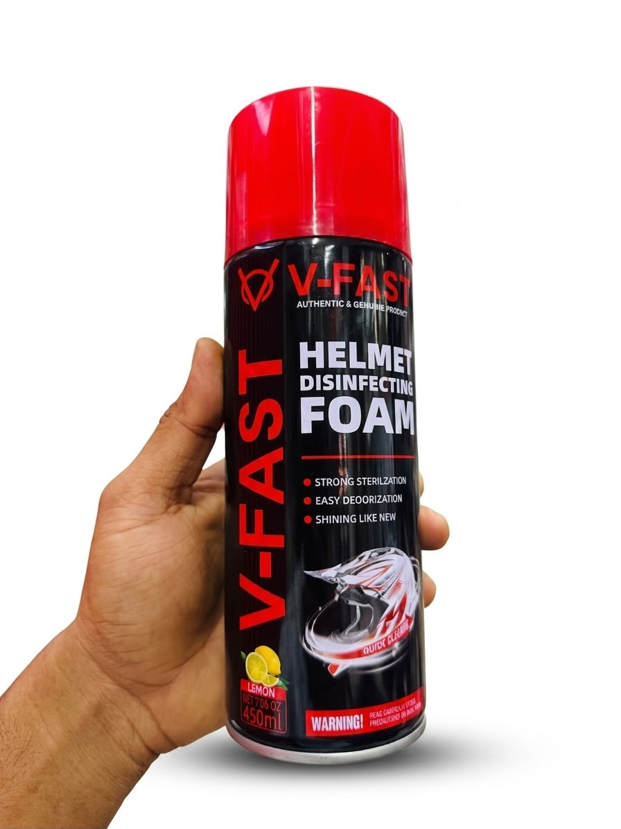 V-Fast Helmet Disinfecting Foam - 450ml