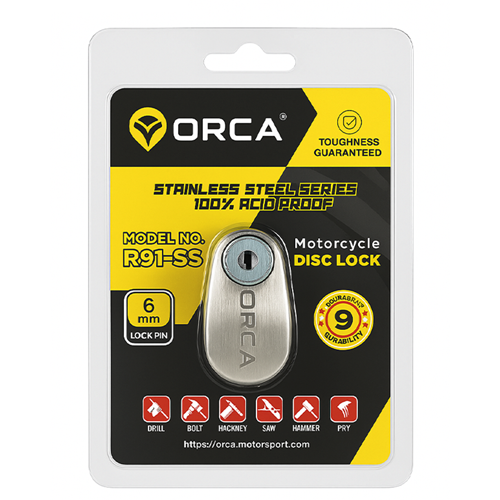 Orca Premium Disc Lock R91-SS – 6mm