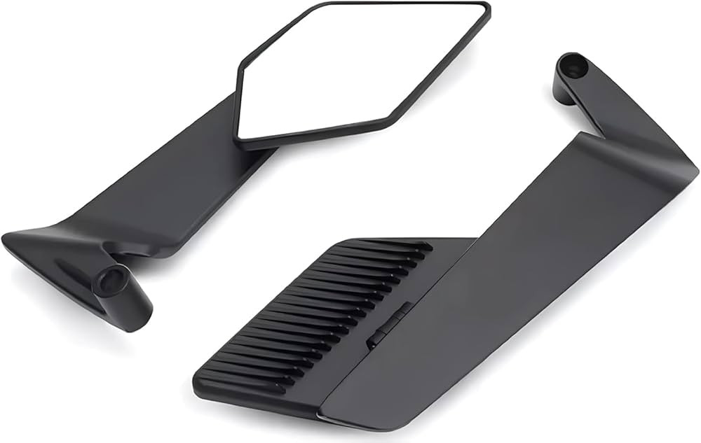 Stylish Rear Mirror - Black