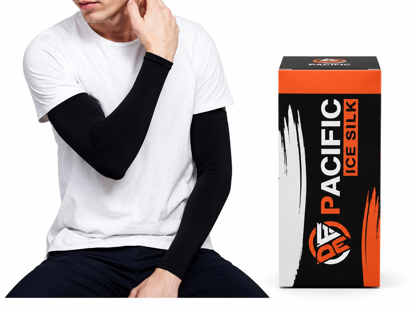 Pacific Ice Silk Hand Sleeves - Black
