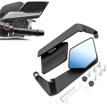 Stylish Rear Mirror - Black