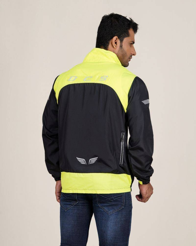 DCS Premium Windbreaker Neon Black