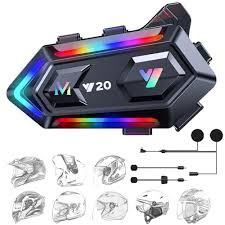 Y20 Helmet Bluetooth Headset