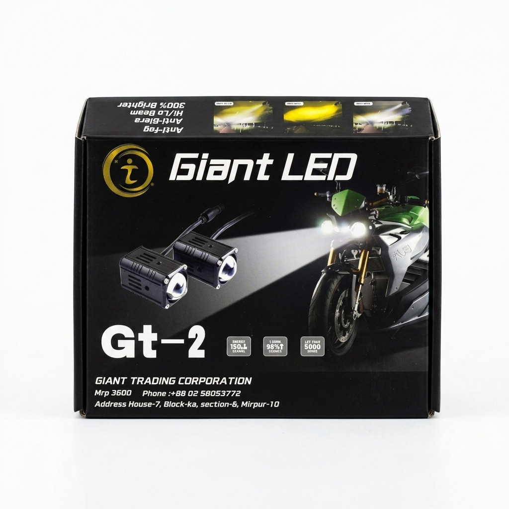 Giant LED GT-2 Motorcycle Fog Light