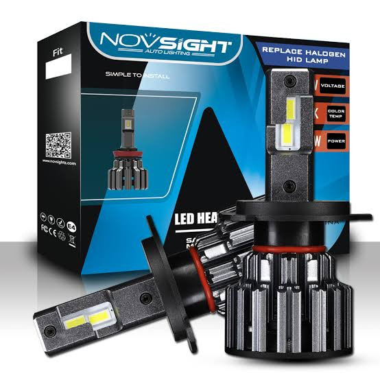Novsight-A397-F03X-H4  LED Head Light - 7400LM Per Bulb