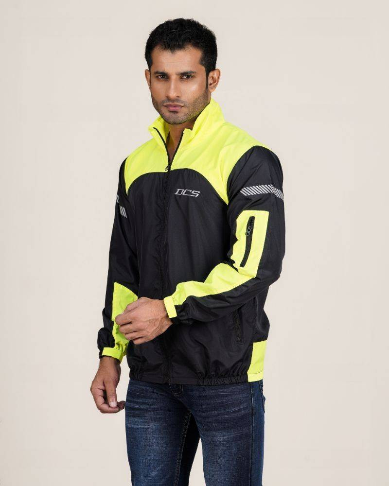 DCS Premium Windbreaker Neon Black