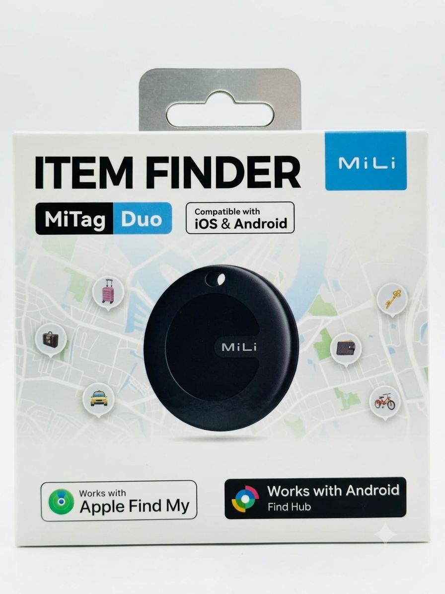 MiLi MiTag Duo Smart Finder for Android & iOS