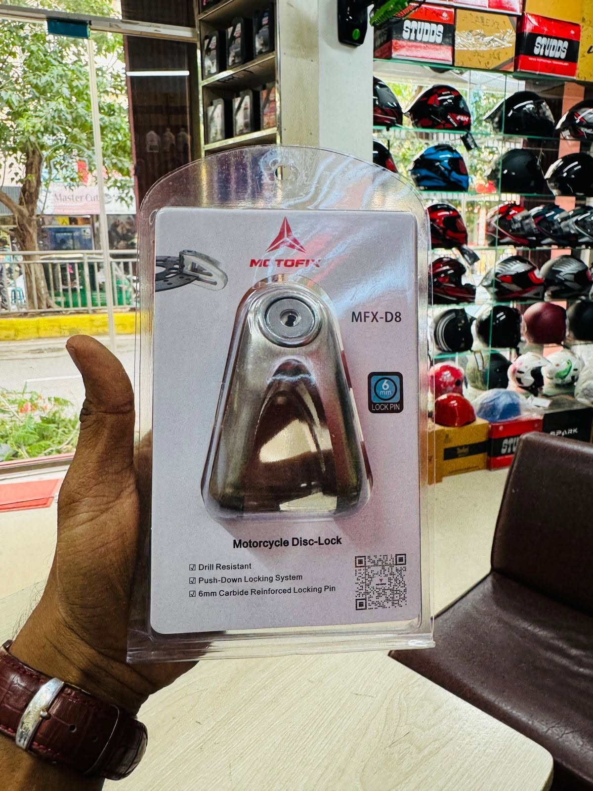 MOTOFIX Disc Lock MFX D8 -6mm