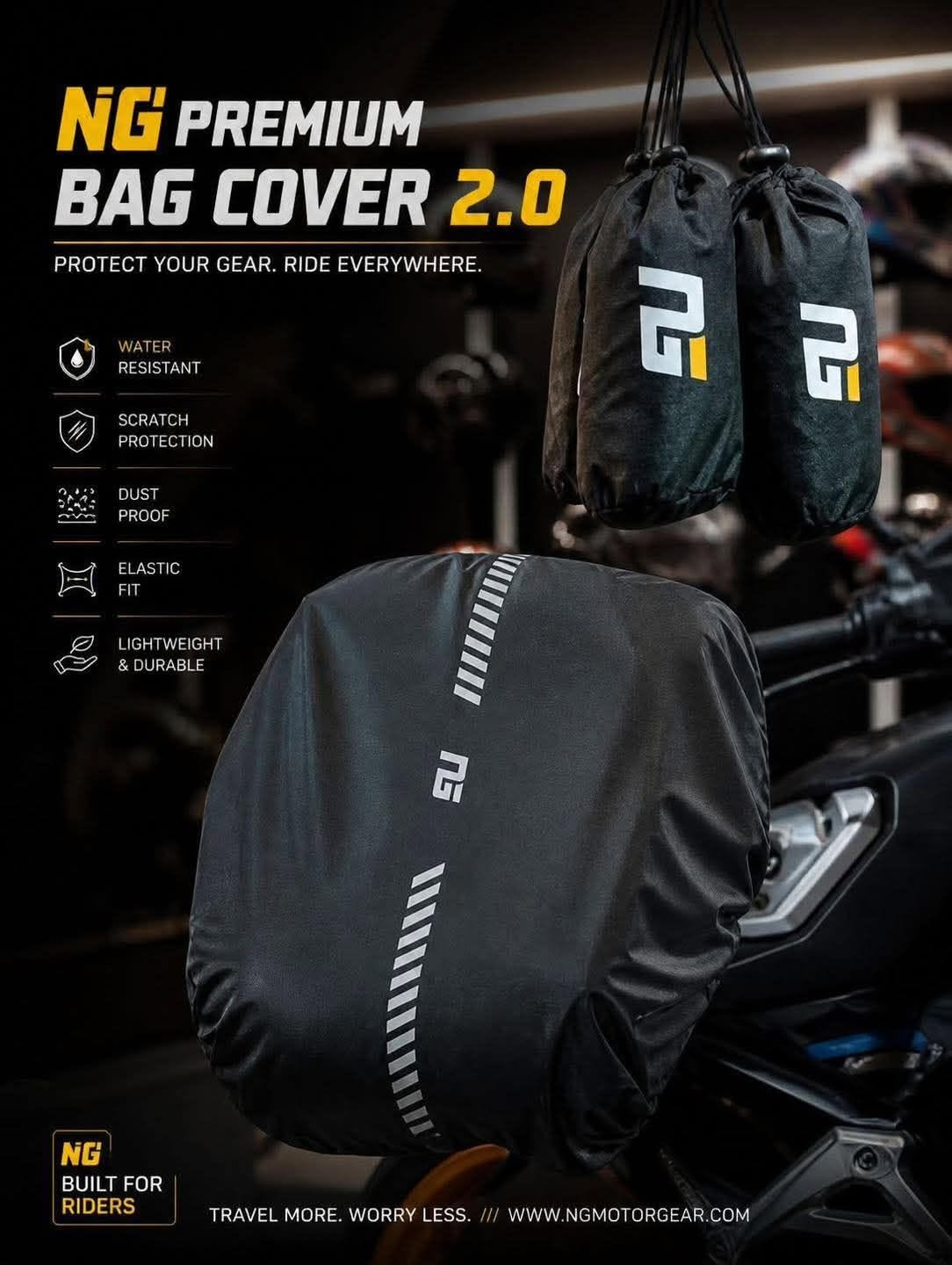 NG Premium Waterproof Backpack Cover