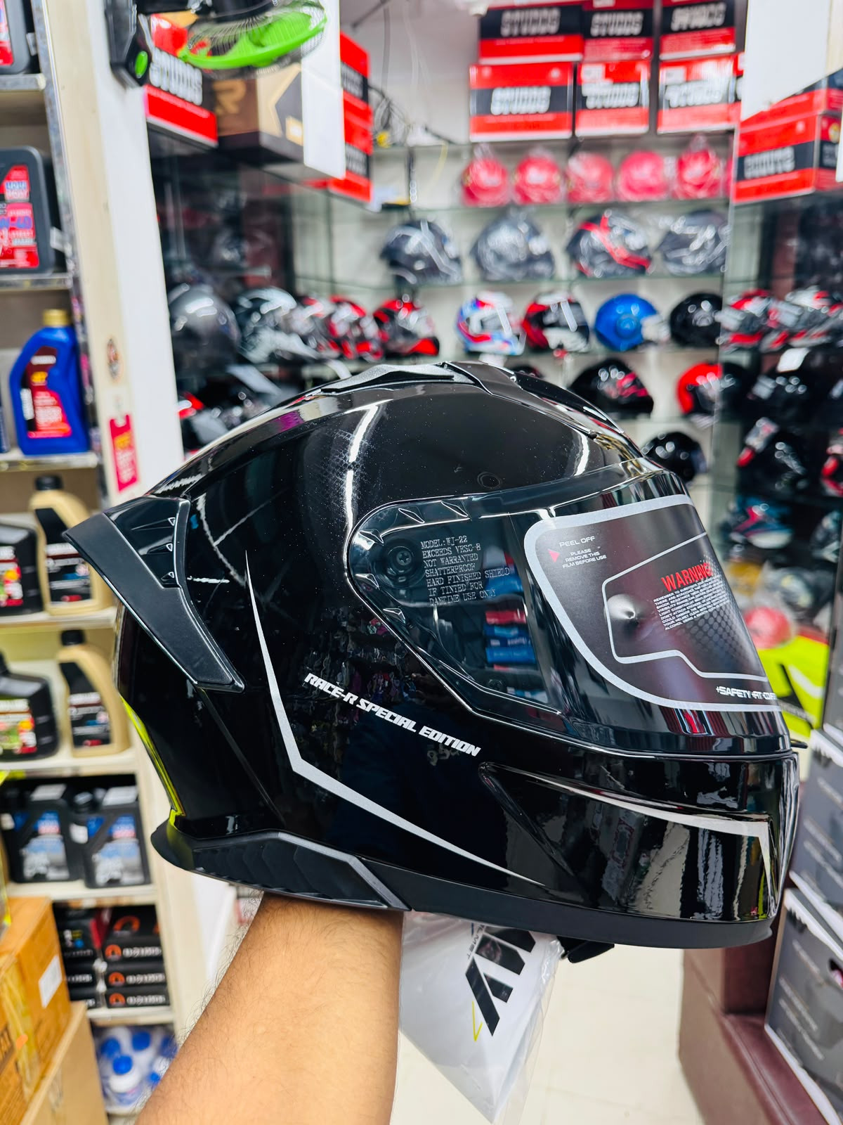 My Helmet FF953 G Force – Glossy Black