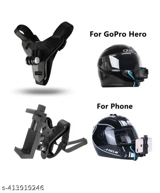 Helmet Chin Mount - Mobile Phone /Action Camera