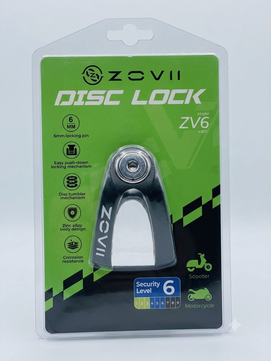 ZOVII ZV6 Disc Lock - 6mm