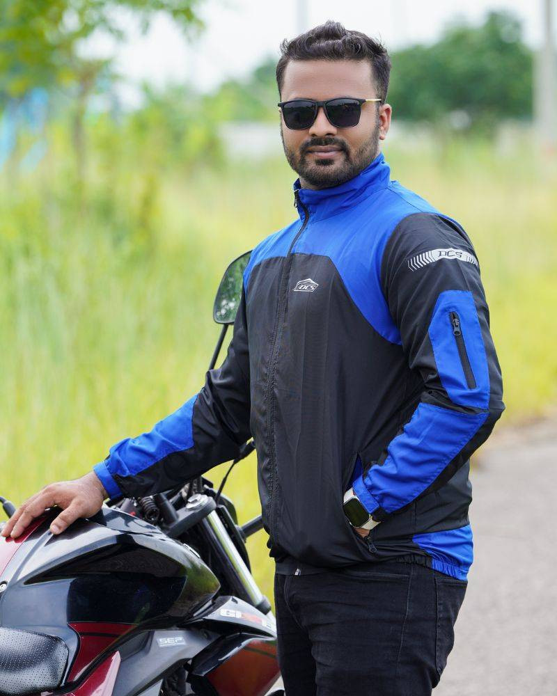 DCS Premium Windbreaker Blue Black