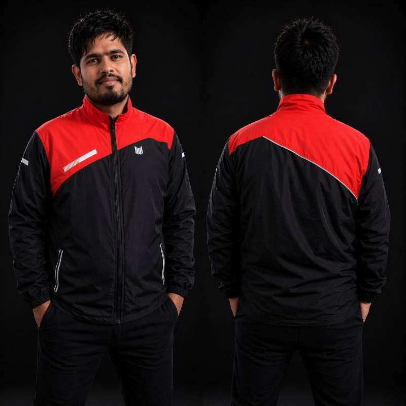 Millennial Ultra Light Windbreaker Red/Black