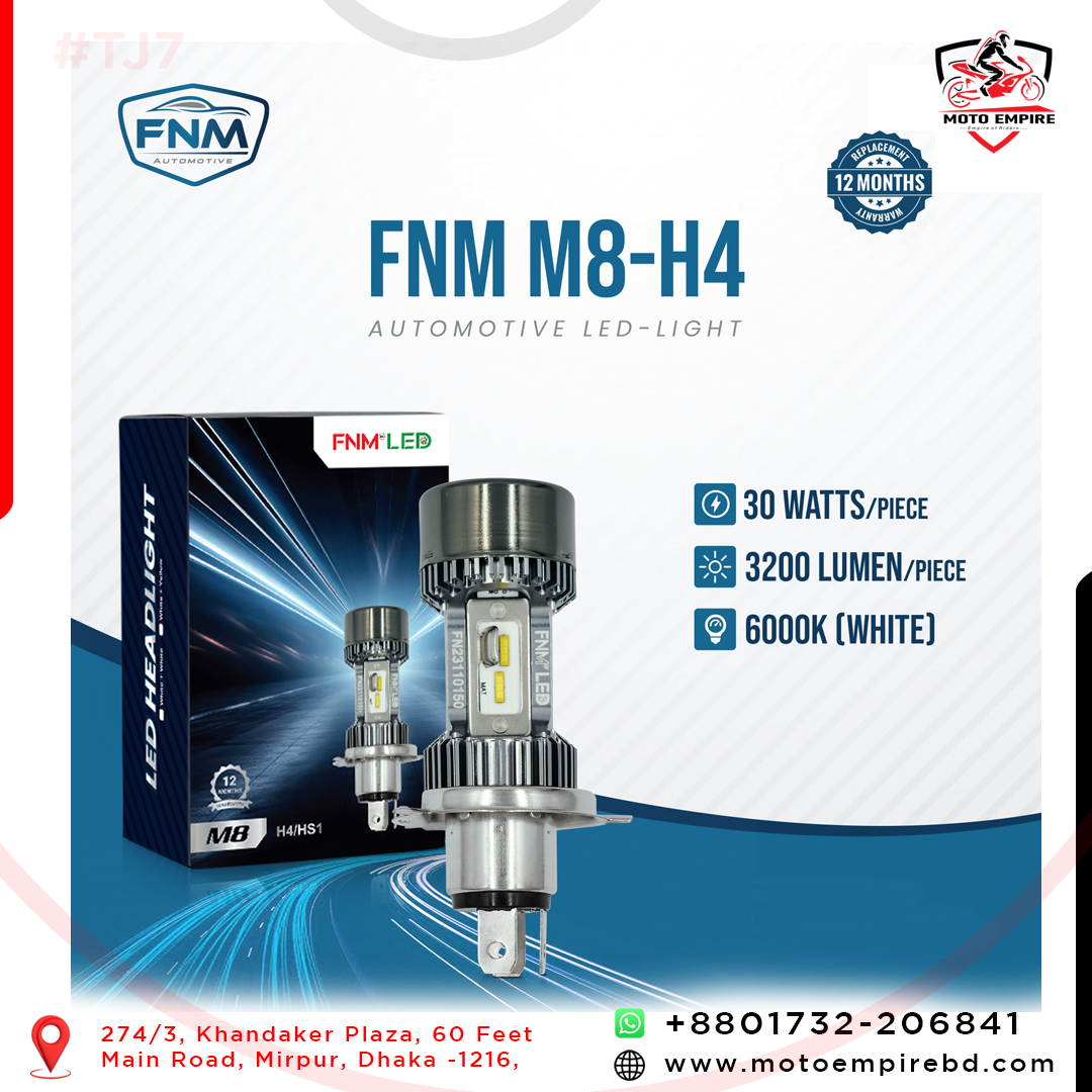 FNM-M8-H4 LED Head Light