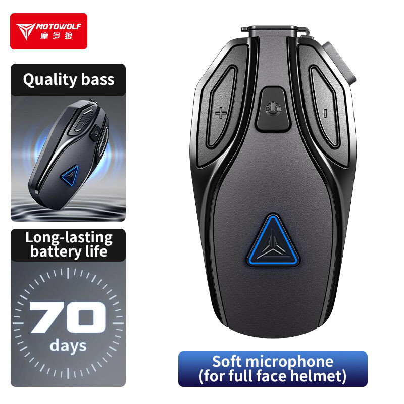 Motowolf BH1 Helmet Bluetooth Headset