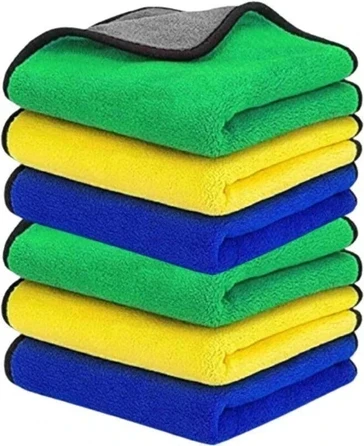 Premium Microfiber Towel 30x40cm (600 GSM) - Multi Color