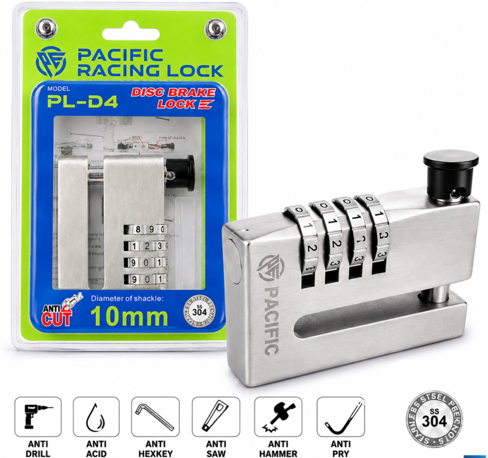 Pacific PL-D4 Number Lock – 10mm