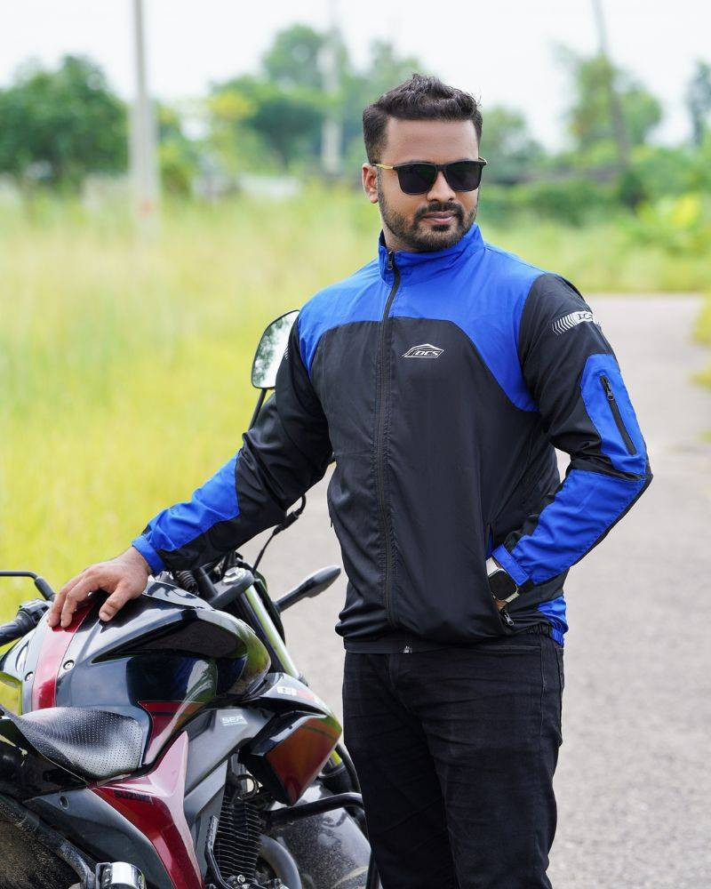 DCS Premium Windbreaker Blue Black